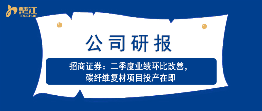 广东会vip贵宾厅研报：【招商证券】二季度业绩环比改善，碳纤维复材项目投产在即